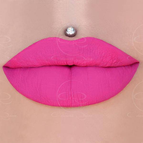 Amazing Raine pink liquid lipstick by Coloured Raine Cosmetics