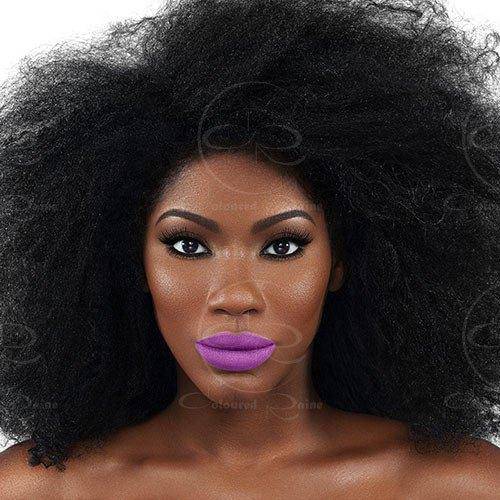 Berri Raine- violet liquid lipstick that pops.