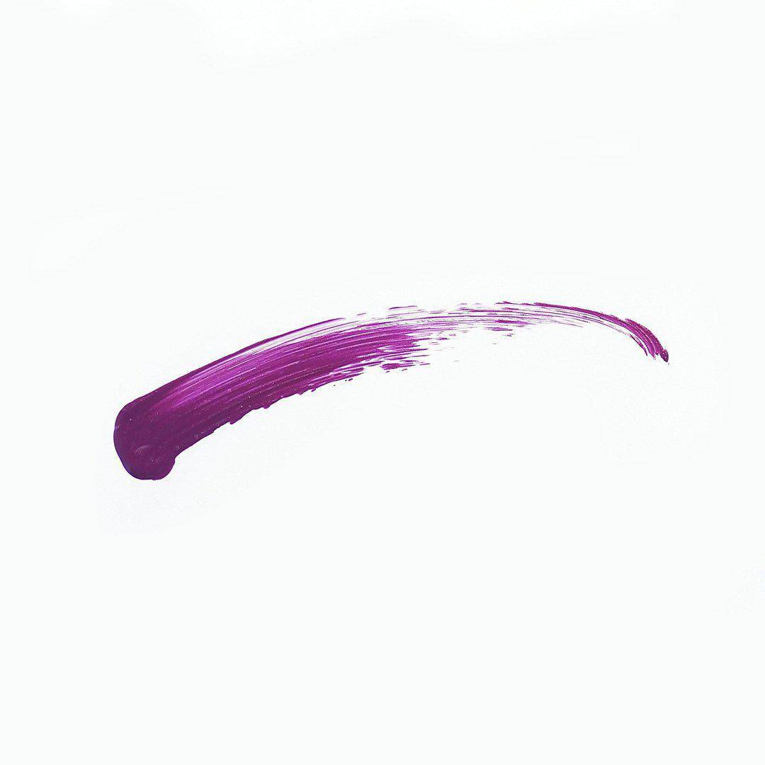 Berri Raine - violet liquid lipstick swatch