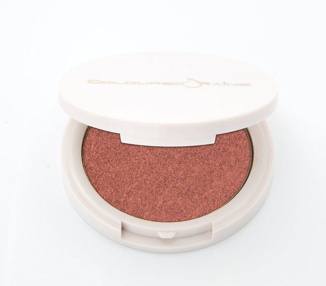 Bourgeois - raspberry highlighter with copper undertones half-opened