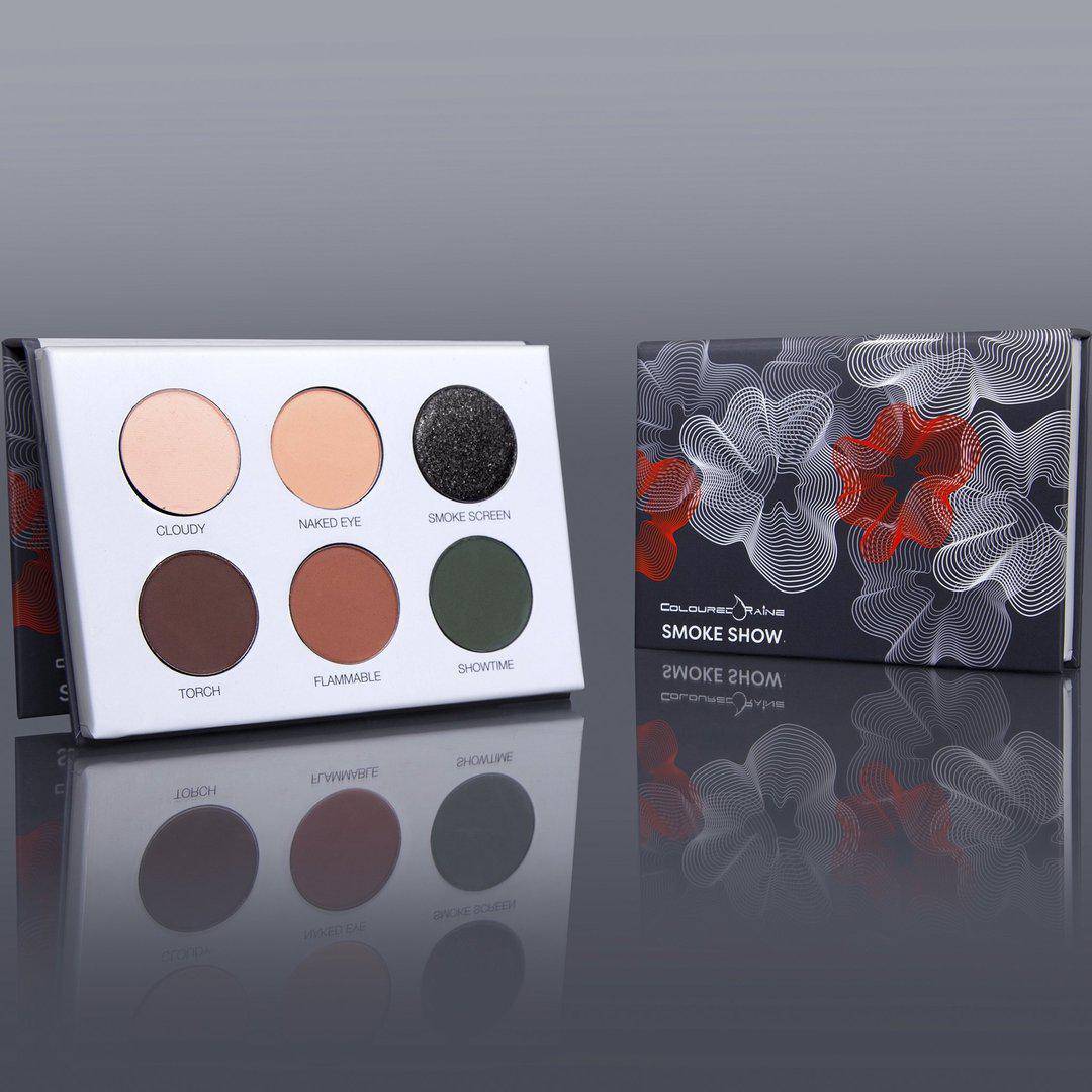 Smoke Show™ warm-toned eyeshadow palette by Coloured Raine Cosmetics