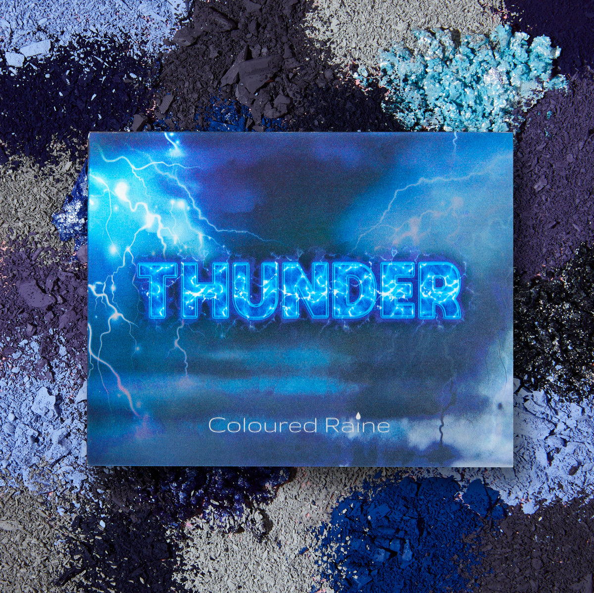Thunder Pressed Pigment Palette - Coloured Raine Cosmetics
