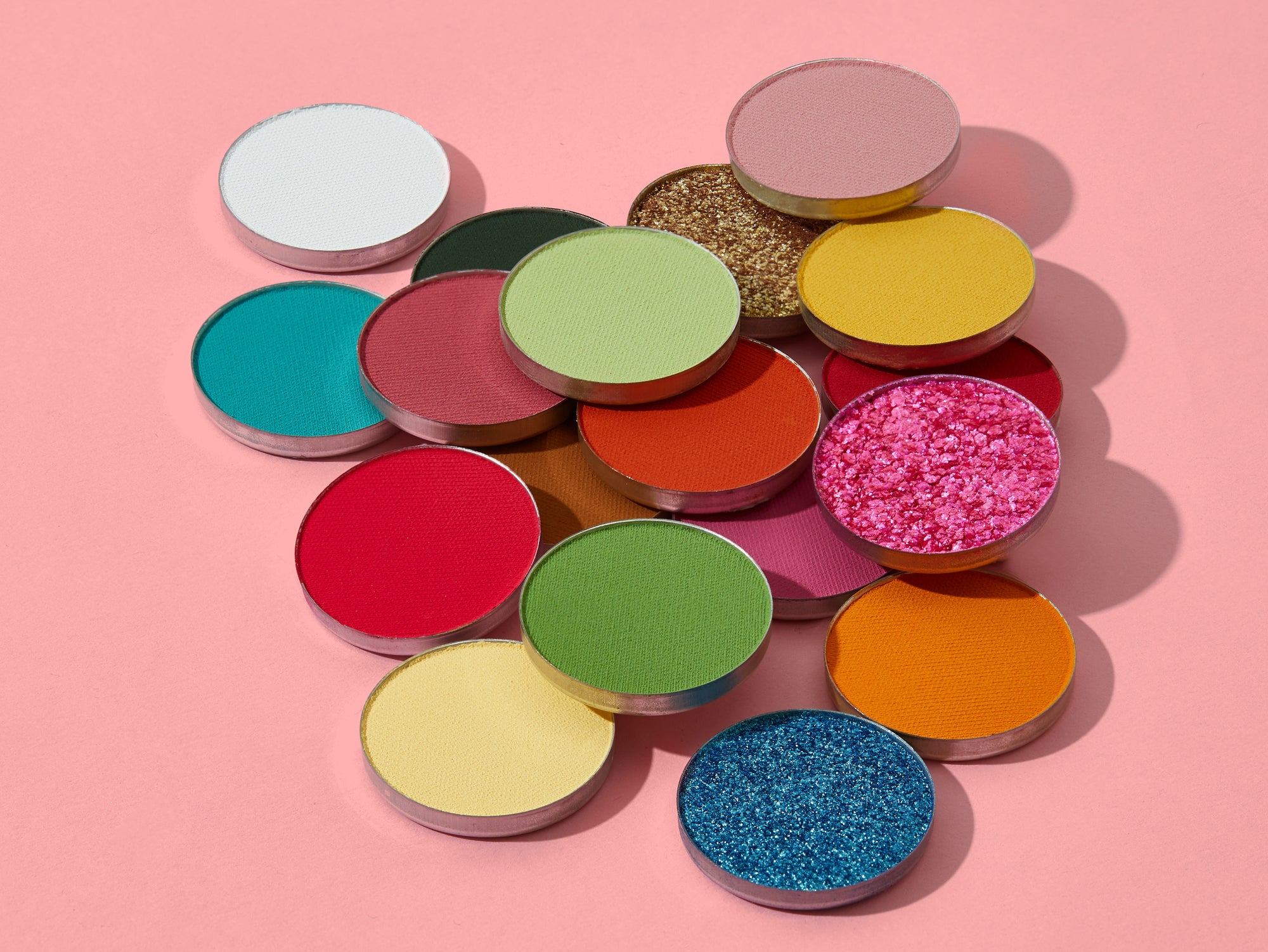 Eyeshadow - A colorful range of pressed single-pan eyeshadow by Coloured Raine Cosmetics