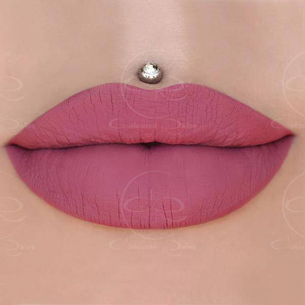24Seven rose pink liquid lipstick by Coloured Raine Cosmetics