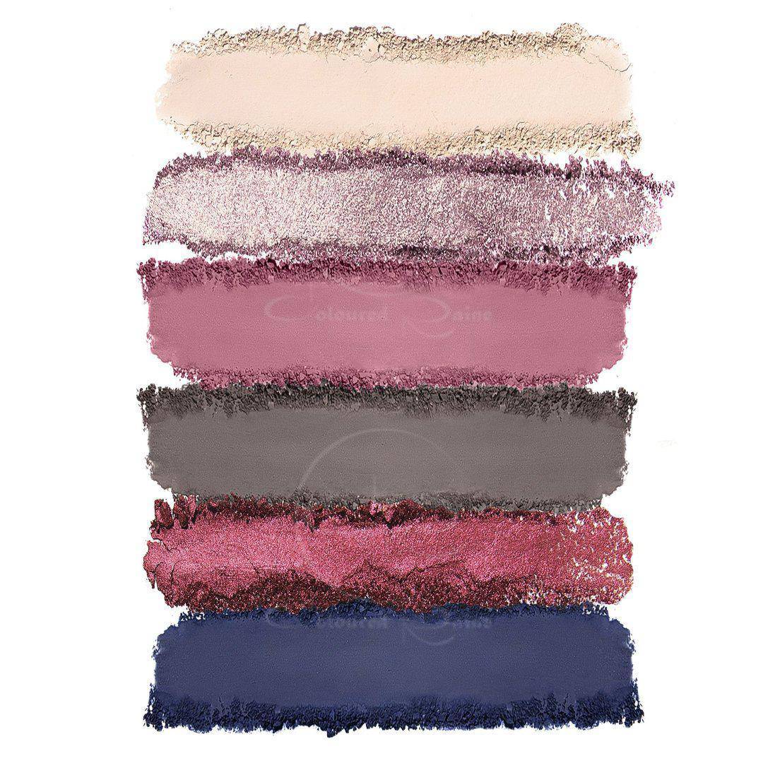 Lovelies™ cool-toned eyeshadow palette swatches by Coloured Raine Cosmetics