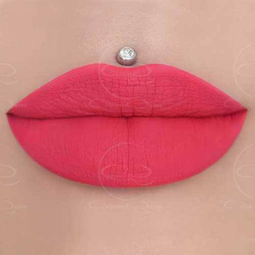 Pink Panther hot pink liquid lipstick by Coloured Raine Cosmetics