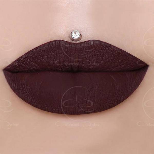 Tootsie dark chocolate liquid lipstick by Coloured Raine Cosmetics